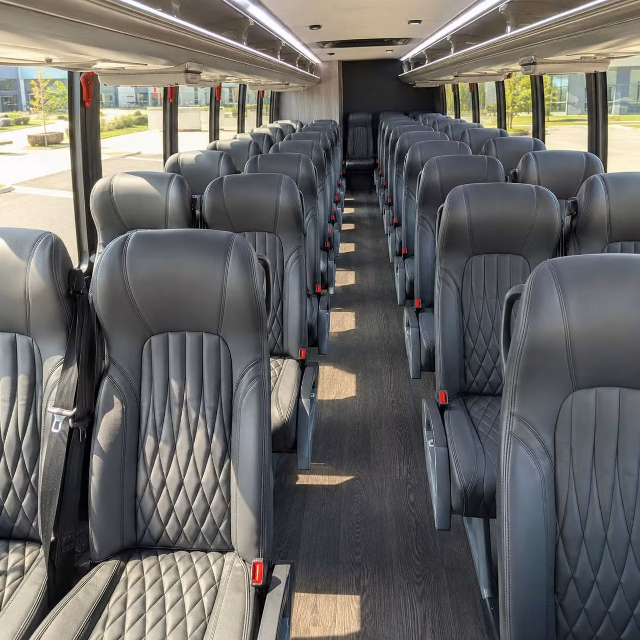 30 passenger minibus inside