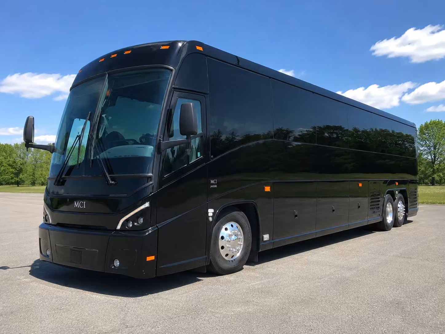 56 passenger charter bus