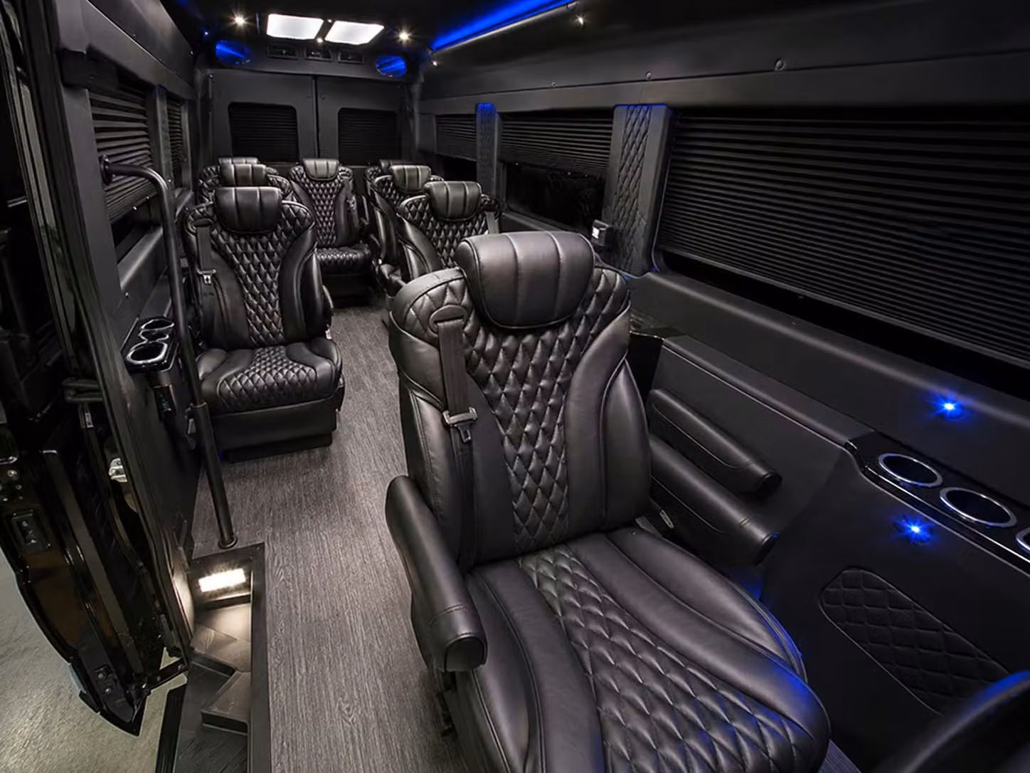 sprinter van with driver interior
