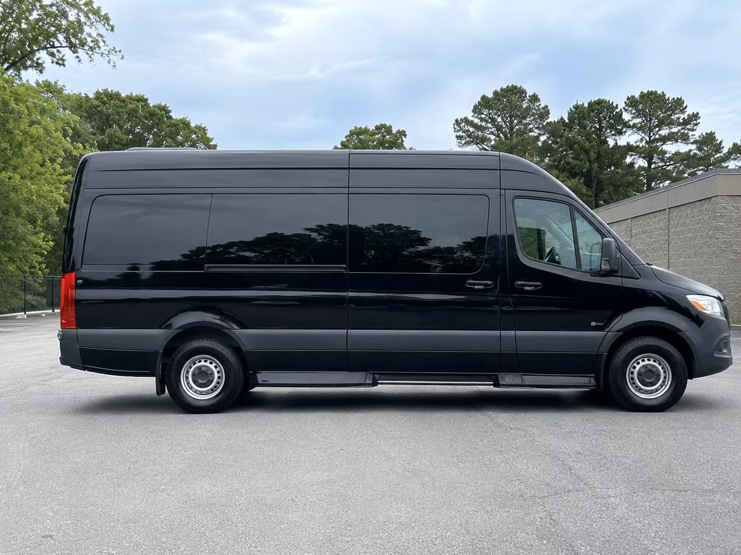 sprinter van with driver